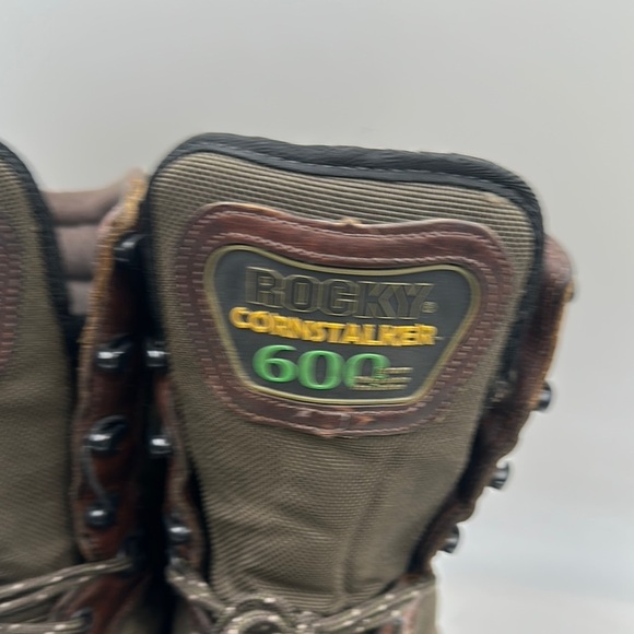 Rocky Gore-Tex Cornstalker Waterproof 600 Gram Insulated Boot Work 13 WIDE main image 12